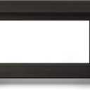 Furinno Beginning TV Stand, Espresso, For 36" Tv, 2-tier