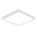 Tealight 12 Inch Square Flush Mount LED Ceiling Light Fixture, 6500K Daylight White Light LED Ceiling Lamp, Slim Flat Panel Lighting Fixture for Laundry Room, Bedroom, Kitchen, Living Room, Closet