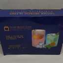 Vintage Hobnail Drinking Glasses Set of 8,Purple 12 oz & 15oz Highball Glass Cups, Kitchen Drinkware Glassware, Embossed Water Tumbler, for Beer,Cocktail, Whiskey, Juice and Various Mixed Drinks