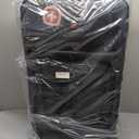 SwissGear Sion Softside Expandable Luggage, Dark Grey, Checked-Large 29-Inch