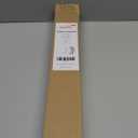 BRIOFOX Industrial Shower Curtain Rod - 2-in-1 Design Tension Curtain Rod - Rustproof Non-Slip 27 to 43 Inch 304 Stainless Steel, Brushed Nickel Window Curtain Rod