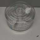 4-in-1 Small Mini Premium Rotating Chilled Serving Tray, 9.05" Ice-Cooled Party Platter with 4 Compartments  Perfect for Fruit, Cake, Desserts, and Shrimp Cocktails  Keeps Food Fresh & Cool