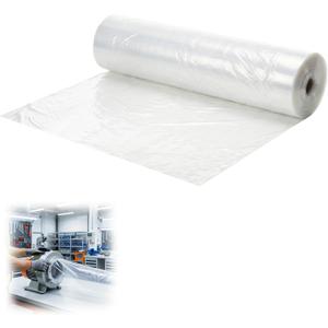 tonchean Lay Flat Ducting Poly Tubing 200Ft x 25In for 8'' and 16'' Blowers