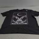 Tarot Card Vintage Crescent Moon Rabbit Animal Lovers T-Shirt, XL