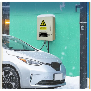 Ev Charger Protection Box,Compatible with Most Electric Vehicle Chargers Cable Cord Holder Lock Cover Outdoor Rainproof, Snowproof, Dustproof, Theftproof, Rustproof