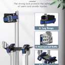 GCCSJ 24''-40'' Drywall Stilts for Adults Adjustable Heights Aluminum Work Stilt with Protective Knee Pads for Sheetrock Drop Ceiling Painting Painter Pruning Branches or Cleaning