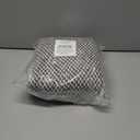 DII Woven Throw Collection 100% Cotton, Basketweave, 50x60, Brown