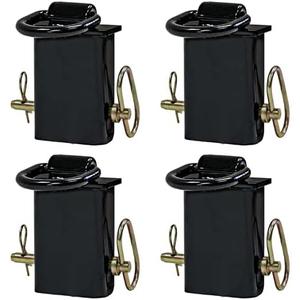 Buyers Products B38SP Stake Pocket D-Ring with Hitch , Black