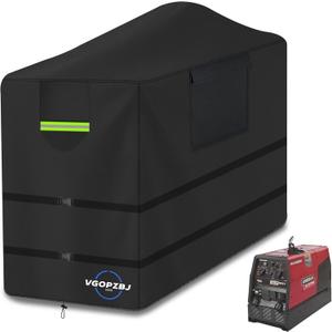 Engine Driven Welder Cover 600D Welder Cover Waterproof For Ranger GXT Series Welder & Engine Driven Welder 230/265/325/225 With Click-Close Straps & Reflective Strip All Weather Protection