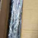 Baby Changing Table with Wheels, Maydolly Portable Adjustable Height Folding Diaper Station with Nursery Organizer & Storage Rack for Newborn Baby and Infant (Light Grey)