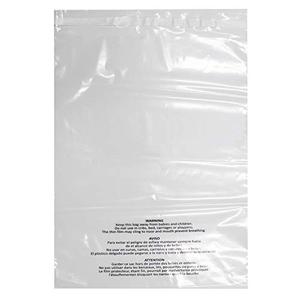 Belinlen 200 Count 12x15 Inch Self Seal Clear Poly Bags with Suffocation Warning for Packaging Clothing, T Shirts, Decorative Wrappers and More with Permanent Adhesive (1.5mil)