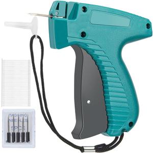 Tagging Gun for Clothing, Tag Attacher Gun for Standard Retail Price Tag, Tag Gun Kit with 5 Needles & 1600 Pcs 2 Inch Barbs Fasteners, Tagging Gun for Store Consignment, Garage Yard Sale