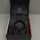 HyperX Cloud III  Wired Gaming Headset, PC, PS5, Xbox Series X|S, Angled 53mm Drivers, DTS Spatial Audio, Memory Foam, Durable Frame, Ultra-Clear 10mm Mic, USB-C, USB-A, 3.5mm  Black/Red