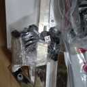 Sew Ready Foldable Hobby and Cutting Grid Table - 58.75" W x 36.5" D White Arts and Crafts Table with Grid Top and Silver Storage Drawers