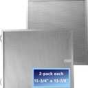 S99010430-002 for N-utone Kitchen Exhaust Fan Filter Replacement Parts Compatible With B-roan N-utone HPF30 HPFA3A36 4512880 and Ken-more Range Hood Filters by Size 13.88" X15.75" 2pack