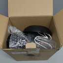 Puff-Hide Smokeing Fan for Smoking Indoors, Electric Black Gold Smokeaway Purifier Fan Portable Table Smoke Air PuriferFan Adjustable Angle Kitchen Mini Filter Smoke Exhaust Fan(Plug-In)