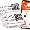 Smart QR Code Storage Labels – 80 Color-Coded Scannable QR Labels for Storage Bins, Moving Boxes & Inventory Organization | Smart Labels for Home, Office & Small Business
