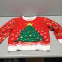 Ugly Christmas Sweater Kids,Light Up Funny Christmas Sweater Boys Girls 4-13T,Holiday Cute Red Reindeer Xmas Ugly Sweaters 12-13 Y