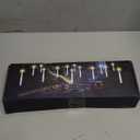 Christmas Decorations, 24PCS Floating Candles with Wand, Hanging Candles with Remote Wand, Warmwhite Flickering Flameless Magic Floating Candle Lights for Halloween Christmas Party