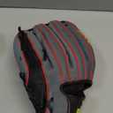 Wilson A450 11.5” Youth Infield Baseball Glove - Left Hand Throw, Grey/ Black/ Yellow