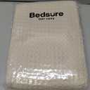 Bedsure 100% Cotton Throw Blanket for Spring Summer, Ultra Soft Waffle Weave Linen Blanket for Couch Sofa Chair, Thin Lightweight Breathable Bedding Gifts for Women, Men, Teens, 50"x70"