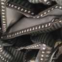 ATORPOK Camping Cot for Adults with Cushion Comfortable, Tent Folding Cot for Sleeping, Lightweight Folding Bed with Carry Bag Supports 450 lbs (Large Size, Black)