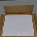 Somime 10 Pack Backing Boards, 8.5x11 Uncut White Mats Matboards, Acid-Free Backerboards for Art Prints, Ideal for Photos, Pictures, Prints, and Frames