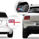 2 x Sheet of Multiple Size Canadian Flag Stickers (Canada Vinyl Decal for car Scrapbook or Laptop (2x4 inch; Qty 4: 1x2 inch; Qty 7: 0.5x1 inch)