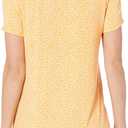 Amazon Essentials Women's Short-Sleeve Scoopneck Tunic, Pack of 2 (M)