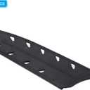PATIKIL Plastic Safety Knife Cover Sleeves for 8" Chef Knife or 7" Santoku Knife, 2 Pack Knives Edge Guard Blade Protector Universal Knife Sheath, Black