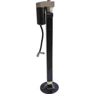 5th Wheel RV Jack Right or Left Leg, Ground Control 3.0 Automatic 5th Wheel RV Leveling System Front Hall Effect Jack with Motor, 5000 lbs, Black 305340