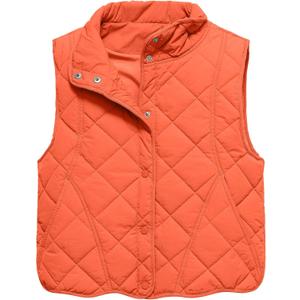 Gacaky Women's Puffer Vest Sleeveless Button Down Outerwear Warm Quilted Lightweight Down Winter Jackets Coats (S)