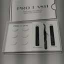Pro Lash ProWear Starter Lash Clusters Kit - Easiest to Apply Lashes - 10-Day Cluster Eyelash Extensions - 3 Sets of False Eyelashes Plus Adhesive, Remover, Tweezers - Volume Shorties No. 06 - Black