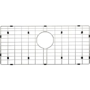 Serene Valley 27-1/4" X 12-1/4" Sink Protector, Rear Drain with Corner Radius 3/8", NLW2813R