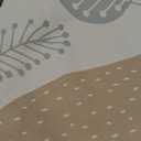 Round Rugs Hand Drawn Scandinavian Style Set Forest Animals Plants Clip Boho Area Rug Linen and Cotton Carpet Meditation Rug Washable Hallway Runner Mat Accent Rug for Bedroom Bathroom 6ft (Multi2)