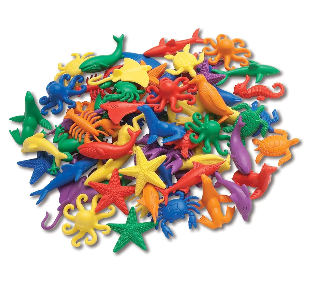 AQUATIC COUNTERS SET OF 84