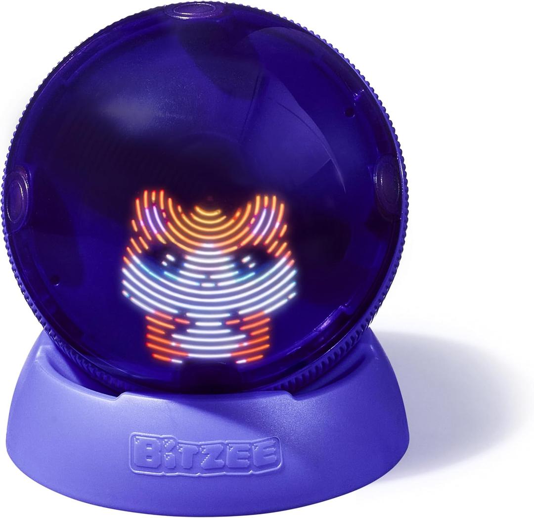 BITZEE, Hamster Ball Interactive Toy Hamster with Over 20 Hamsters Inside, Rolls & Reacts to Touch, Digital Pet Gifts & Stocking Stuffers for Kids