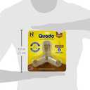2 x Quado Interactive Chew, Ginormous Peanut Flavor (1 Pack), Large (EXP 04/28/27)