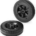6 Inch G206-0025-W1 Grill Wheels Replacement Parts for Charbroil Wheels Kit 463722403 463720115 463720114 461630007 463723110 473720108 Kenmore 415.15476 415.154802 415.16107 Thermos 4618041