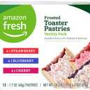 Amazon Fresh Toaster Pastries Variety Pack 12 Ct 22 oz (20.4 Ounce (Pack of 1))