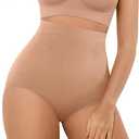 Feelingirl Shapewear for Women Tummy Control Underwear Girdle Seamless Body Shaper High Waist Shaping Panties Medium