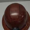 Klein Tools 60447 Hard Hat, Full Brim Class G KONSTRUCT Series Hard Hat with Rechargeable Headlamp, Sweat-Wicking Sweatband, Top Pad, Brown