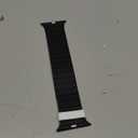 SNBLK Magnetic Watchband Compatible with Apple Watch for Men, Women, Silicone Sport Strong Magnet Strap for iWatch, Size: 44mm/45mm/46mm/49mm/(42mm-Series 3 2 1) (White/Black)