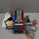 Kids Toys for 3 4 5 6 Years Old Boys, 29.5'' Large City Action Toddler Playset with Lights Sounds, Police & Fire Station Transform Track Toy with 4 Cars, Helicopter, Walkie-Talkie, Gifts for Boy Girl