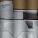 72 Inch Large Size Outdoor Ceiling Fan, Black Ceiling Fans with Lights and Remote, 9 Fan Blades, Dimmable, Reversible, 6-Speeds, 3-Colors Temperature, for Living Room/Office/Patio