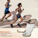 Frameles Phone CaseCompatible with iPhone 17 CaseTPU Minimalist Protective. Brown