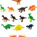 2 x CoolSand Dino Discovery 3D Sandbox for Kids with 1 Pound Moldable Indoor Artificial Play Sand, Shaping Molds, Dinosaur Figures, 3D Tray