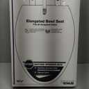 KOHLER 4636-RL-0 Cachet ReadyLatch Elongated Toilet Seat Slow Close, Soft Close Toilet Seat Quiet Lid, Contoured Grip-Tight Bumpers Installation Hardware, Apartment Essentials, White