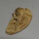 Women Sexy Sheer Mesh Strapless Metallic Crop Tube Tops Y2K Glitter Stretchy Going Out See Through Bandeau Tops (Medium, Gold)