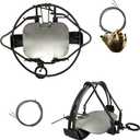 2-Pack 6Inch Humane Mole Trap - Reusable Outdoor Animal Catcher for Farm,Gardens and Yard Easy Setup